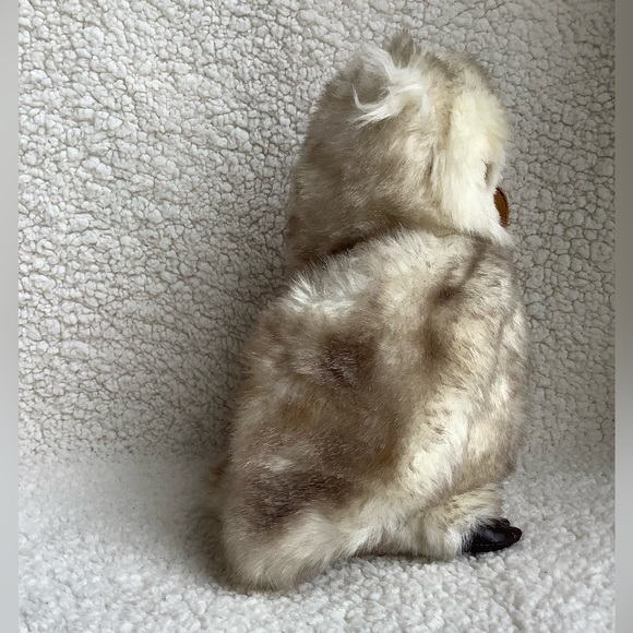 Vintage 1987 GUND Plush Owl Stuffed Animal Toy - Picture 2 of 12